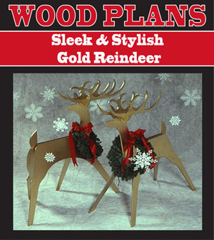Sleek & Stylish Reindeer Woodworking Plans